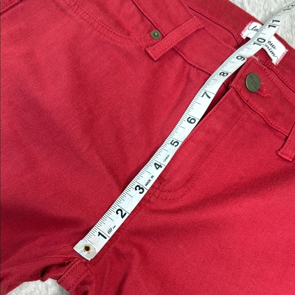 Lakeview Denim | for Stitchfix Alex Pompelan Red Denim Jeans, Size 28, NWT - Picture 4 of 11